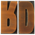 Holz-Buchstaben